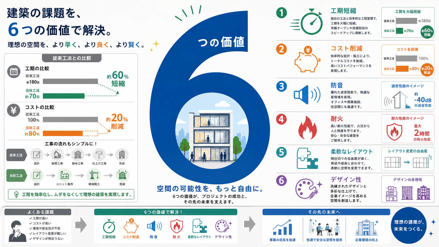 スチール間仕切りが強みとされる理由